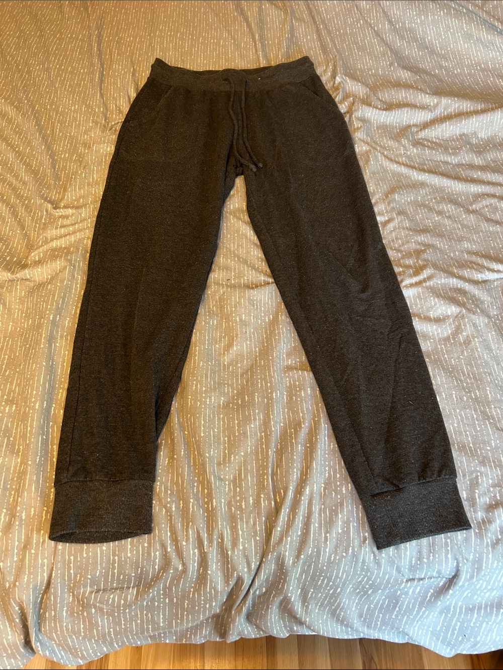 stars above Black Drawstring Jogger Sweatpants
